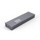 външна кутия за диск Storage - Case - M.2 NVMe M-key 10 Gbps Aluminum Heatsink Gray - FV35C3-G2-GY