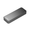 външна кутия за диск Storage - Case - M.2 NVMe M key - USB3.1 Gen2 Type-C, 10Gbps - HM2-G2-BK
