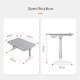 бюро за лаптоп Laptop Desk - LRZ-64-GY бюро за лаптоп Laptop Desk - LRZ-64-GY