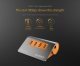 хъб USB 3.1 Gen2 10Gbps HUB 4 port Aluminum Grey/Orange - M3H4-G2-OG хъб USB 3.1 Gen2 10Gbps HUB 4 port Aluminum Grey/Orange - M3H4-G2-OG