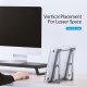 алуминиева поставка за лаптоп Laptop Stand - Aluminum, Grey, up to 15.6" - MA13-GY алуминиева поставка за лаптоп Laptop Stand - Aluminum, Grey, up to 15.6" - MA13-GY
