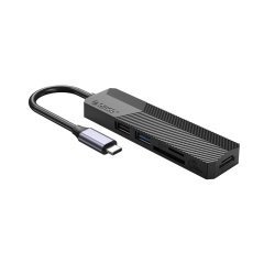 докинг станция Docking Station Type-C 5-in-1 - MDK-5P Black - Card Reader, HDMI, USB3.0 x1, USB2.0 x1 докинг станция Docking Station Type-C 5-in-1 - MDK-5P Black - Card Reader, HDMI, USB3.0 x1, USB2.0 x1
