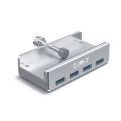 USB 3.0 HUB Clip Type 4 port - Aluminum - MH4PU-SV USB 3.0 HUB Clip Type 4 port - Aluminum - MH4PU-SV