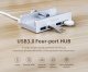 USB 3.0 HUB Clip Type 4 port - Aluminum - MH4PU-SV USB 3.0 HUB Clip Type 4 port - Aluminum - MH4PU-SV