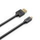 кабел Cable HDMI 2.0 to Micro HDMI Type D, 4K/60Hz, 1m - HD101-10-BK