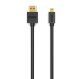 Cable HDMI 2.0 to Micro HDMI Type D, 4K/60Hz, 1m - HD101-10-BK Cable HDMI 2.0 to Micro HDMI Type D, 4K/60Hz, 1m - HD101-10-BK