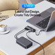 хъб USB3.1 HUB Type-C - 2 x USB3.0, 2 x USB-C - PAPW2AC-C3-05-BK-EP хъб USB3.1 HUB Type-C - 2 x USB3.0, 2 x USB-C - PAPW2AC-C3-05-BK-EP