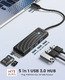 USB3.1 HUB Type-C - 3 x USB3.0, SD, TF - PAPW3AT-C3-015-BK