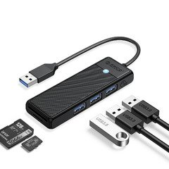 USB3.0 HUB - 3 x USB3.0, SD, TF - PAPW3AT-U3-015-BK USB3.0 HUB - 3 x USB3.0, SD, TF - PAPW3AT-U3-015-BK