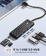 USB3.0 HUB White - 3 x USB3.0, SD, TF - PAPW3AT-U3-015-WH