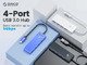 USB3.1 HUB Type-C - 4 x USB3.0 - PAPW4A-C3-015-BK USB3.1 HUB Type-C - 4 x USB3.0 - PAPW4A-C3-015-BK