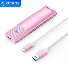 външна кутия за диск Storage - Case - M.2 NGFF SATA M/B key Pink - PWM2 външна кутия за диск Storage - Case - M.2 NGFF SATA M/B key Pink - PWM2