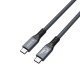 кабел Cable Thunderbolt 4 / USB4 - Type-C to Type-C 40Gbps PD100W 2.0m Grey - TBZ4-20-GY