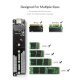 Storage - Case - M.2 NVMe/SATA M/B key - USB3.1 Type-C Gen.2 10Gbps, Blue - TCM2M-C3 Storage - Case - M.2 NVMe/SATA M/B key - USB3.1 Type-C Gen.2 10Gbps, Blue - TCM2M-C3
