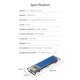 Storage - Case - M.2 NVMe/SATA M/B key - USB3.1 Type-C Gen.2 10Gbps, Blue - TCM2M-C3 Storage - Case - M.2 NVMe/SATA M/B key - USB3.1 Type-C Gen.2 10Gbps, Blue - TCM2M-C3