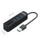 хъб USB3.0 HUB 3 port + Card Reader - TWU3-3AST хъб USB3.0 HUB 3 port + Card Reader - TWU3-3AST