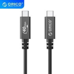 Cable USB4.0 40Gbps M/M 0.5m Black PD100W - U4A05-BK Cable USB4.0 40Gbps M/M 0.5m Black PD100W - U4A05-BK