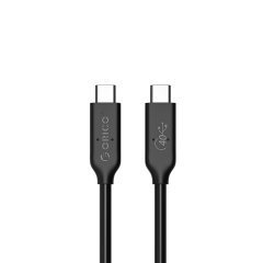 Cable USB4.0 40Gbps M/M 0.3m Black PD100W - U4C03-BK