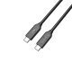 Cable USB4.0 40Gbps M/M 0.3m Black PD100W - U4C03-BK