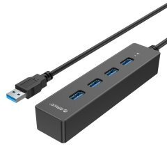 хъб USB3.0 HUB 4 port black - W8PH4-U3-BK хъб USB3.0 HUB 4 port black - W8PH4-U3-BK