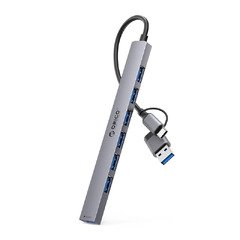 HUB USB-C/USB-A 7 port - USB3.0 x 1, USB2.0 x 6 - YSA2-U3-GY HUB USB-C/USB-A 7 port - USB3.0 x 1, USB2.0 x 6 - YSA2-U3-GY