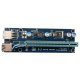 Mining Riser/Extender PCI Express 1x to 16x v.1701A - 470uf - MAKKI-SR1701A-470