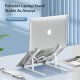 Laptop Stand - White - PFB-A24-WH Laptop Stand - White - PFB-A24-WH