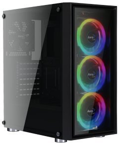 кутия Case ATX - QuartZ Revo - Addressable RGB, 3 x 120mm fans - ACCM-PB07043.81