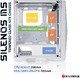 Case ATX - SILENOS MS PRO WHITE - 2 x 200 mm ARGB Fans Case ATX - SILENOS MS PRO WHITE - 2 x 200 mm ARGB Fans