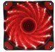 Fan 120mm - 15 RED LED lights - MAKKI-FAN120-15RD