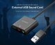 външна звукова карта USB Sound card - Headphones, Mic, 4 PIN headset, Black - SKT3-BK външна звукова карта USB Sound card - Headphones, Mic, 4 PIN headset, Black - SKT3-BK
