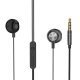 Earphones Hi-Fi RM3 - Metal Black with Mic - SOUNDPLUS-RM3-BK Earphones Hi-Fi RM3 - Metal Black with Mic - SOUNDPLUS-RM3-BK