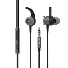 Earphones Sports RS1 - Metal Black with Mic - SOUNDPLUS-RS1-BK Earphones Sports RS1 - Metal Black with Mic - SOUNDPLUS-RS1-BK