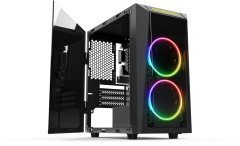 Кутия Case mATX - Talos E1 - Addressable RGB, Tempered glass Кутия Case mATX - Talos E1 - Addressable RGB, Tempered glass