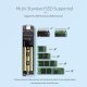 Storage - Case - M.2 NVMe M key - USB3.1 Type-C - TCM2-C3-BL Storage - Case - M.2 NVMe M key - USB3.1 Type-C - TCM2-C3-BL