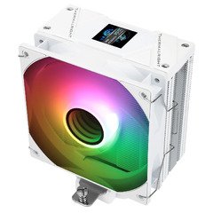 CPU Cooler Assassin Spirit 120 Vision A-RGB White - LCD Display, Infinity Mirror CPU Cooler Assassin Spirit 120 Vision A-RGB White - LCD Display, Infinity Mirror