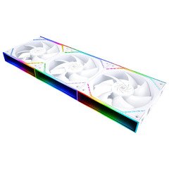 Комплект вентилатори Fan Pack 3-in-1 3x120mm - TL-M12QW x 3 - White, Infinity Mirror, Daisy-Chain, A-RGB Комплект вентилатори Fan Pack 3-in-1 3x120mm - TL-M12QW x 3 - White, Infinity Mirror, Daisy-Chain, A-RGB