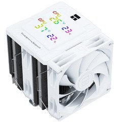охладител CPU Cooler Peerless Assassin 120 Digital White - Dual-Tower - LGA1851/AM5 охладител CPU Cooler Peerless Assassin 120 Digital White - Dual-Tower - LGA1851/AM5