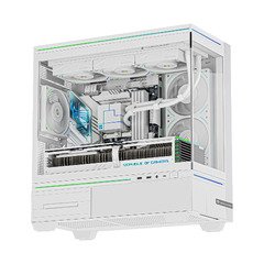 кутия Case mATX - TL-M10 White - 4 x 120 mm ARGB included, USB-C кутия Case mATX - TL-M10 White - 4 x 120 mm ARGB included, USB-C