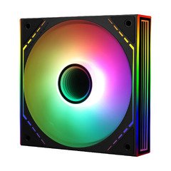 вентилатор Fan 120mm - TL-M12-S - Infinity Mirror aRGB Lighting, Black вентилатор Fan 120mm - TL-M12-S - Infinity Mirror aRGB Lighting, Black