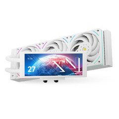 Water Cooling Trofeo Vision 360 ARGB White - 6.86 inch IPS LCD Display Water Cooling Trofeo Vision 360 ARGB White - 6.86 inch IPS LCD Display