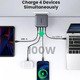 универсално зарядно за стена Charger Wall 100W GaN Nexode CD226, 1 x USB-A, 3 x Type-C - 40747