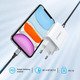 бързо зарядно Fast Charger Wall - QC, PD3.0 Type-C, 20W CD137 White - 60450 бързо зарядно Fast Charger Wall - QC, PD3.0 Type-C, 20W CD137 White - 60450