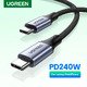 USB 2.0 Type-C M/M US535, 240W, 5A, 2m - 90440