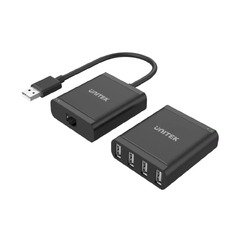 USB Extension over LAN - USB-A Male to 4 port Female - Y-2516 USB Extension over LAN - USB-A Male to 4 port Female - Y-2516