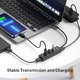 HUB USB-C 4 port - 4 x USB3.0 Black - Y-3089Z01 HUB USB-C 4 port - 4 x USB3.0 Black - Y-3089Z01