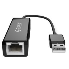 адаптер USB3.0 to LAN Gigabit 1000Mbps black - UTJ-U3