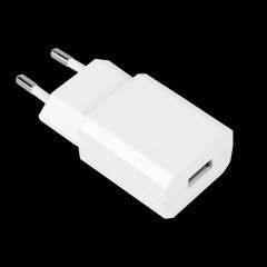 бяло зарядно за стена Charger AC / 1A 1xUSB White - M010 бяло зарядно за стена Charger AC / 1A 1xUSB White - M010