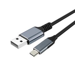Кабел USB 3.1 Micro type C / USB 2.0 AM Black - CU405M-1.8m