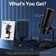 Геймърски микрофон Gaming USB Microphone - VCOM-M902 Black - USB, RGB Геймърски микрофон Gaming USB Microphone - VCOM-M902 Black - USB, RGB